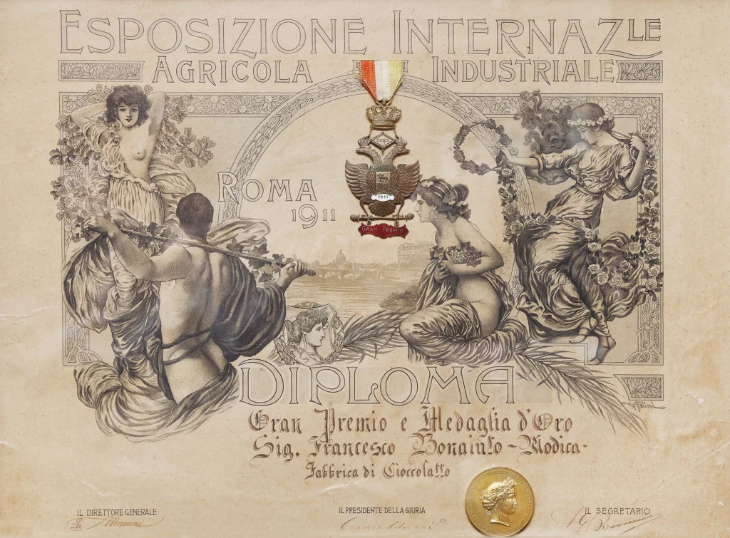 Diplôme de l'Exposition Universelle